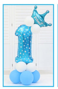 number balloons