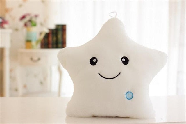 plush star pillow