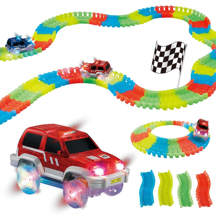 lighted toy car